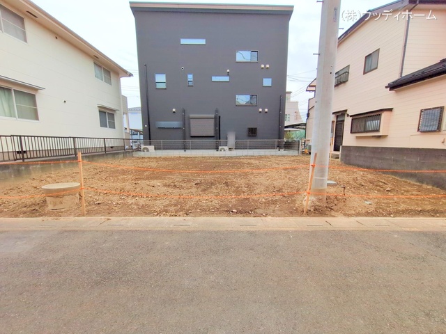 埼玉県越谷市東越谷6丁目の新築戸建て更地・土地写真 2025年10月2日撮影