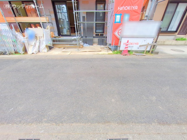 埼玉県越谷市東越谷6丁目の新築戸建て更地・土地写真 2025年10月2日撮影