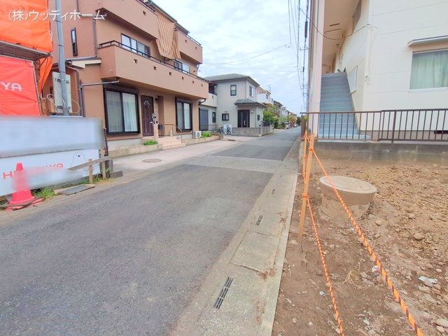 埼玉県越谷市東越谷6丁目の新築戸建て更地・土地写真 2025年10月2日撮影