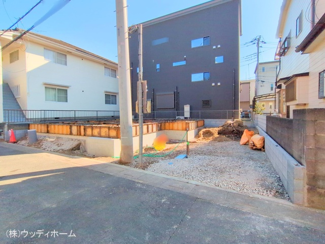埼玉県越谷市東越谷６丁目の新築戸建て基礎写真 2025年11月19日撮影