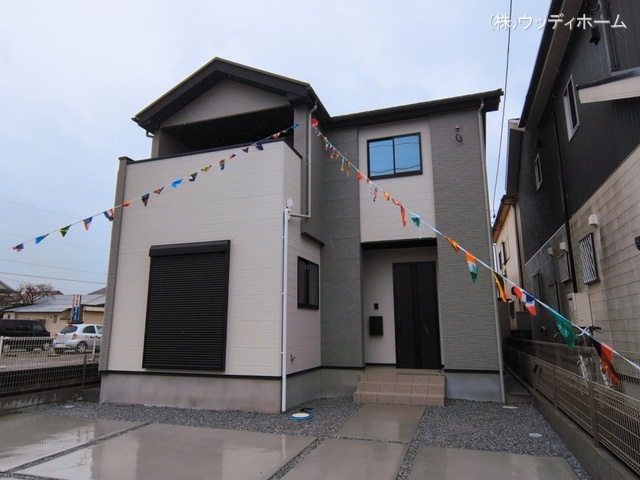 埼玉県越谷市千間台西6丁目の新築戸建て完成写真 2026年3月2日撮影