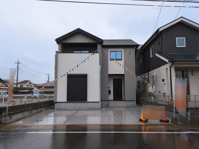 埼玉県越谷市千間台西6丁目の新築戸建て完成写真 2026年3月2日撮影