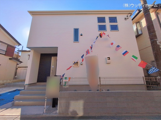 埼玉県越谷市大字大竹の新築戸建て完成写真 2026年1月13日撮影