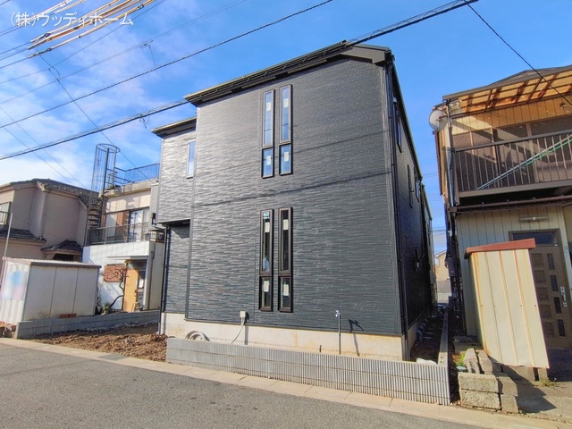 埼玉県越谷市弥栄町２丁目の新築戸建て外構写真 2026年2月26日撮影