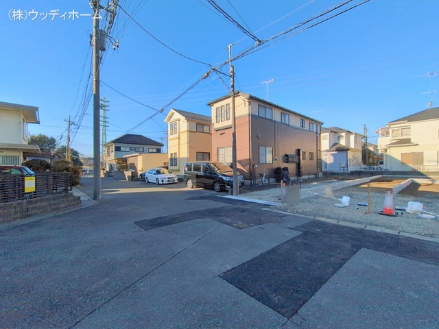 埼玉県越谷市大字大泊の新築戸建て更地・土地写真 2026年1月13日撮影