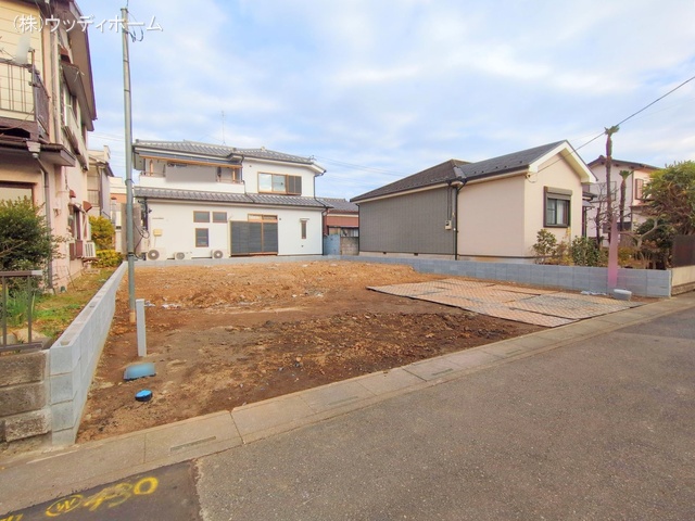 埼玉県越谷市弥栄町３丁目の新築戸建て更地・土地写真 2025年12月18日撮影