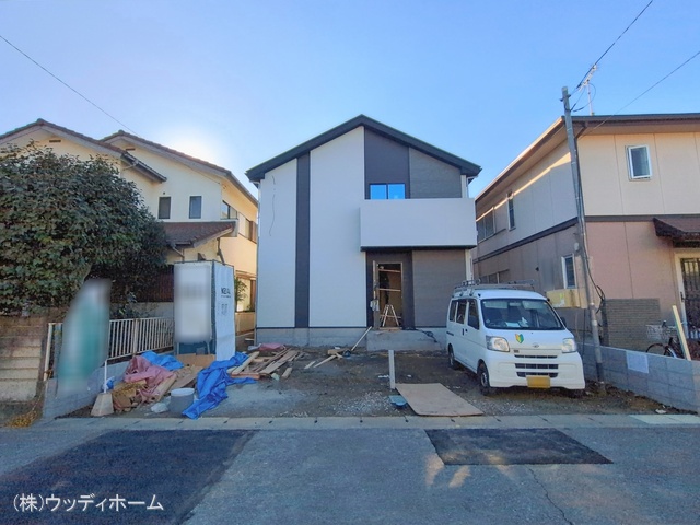 埼玉県越谷市千間台西６丁目の新築戸建て外構写真 2026年1月13日撮影