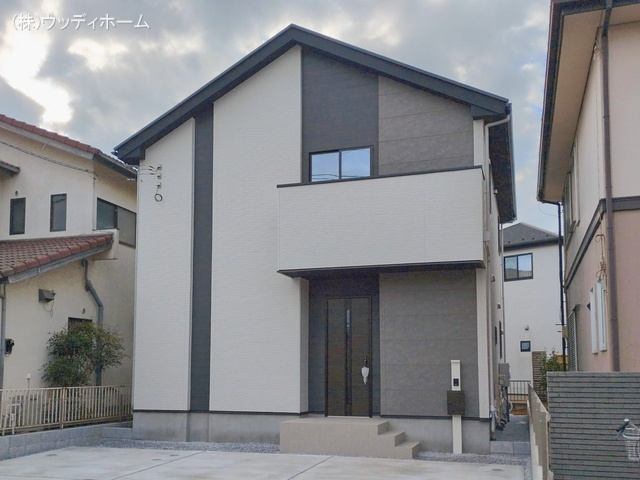 埼玉県越谷市千間台西６丁目の新築戸建て完成写真 2026年2月12日撮影