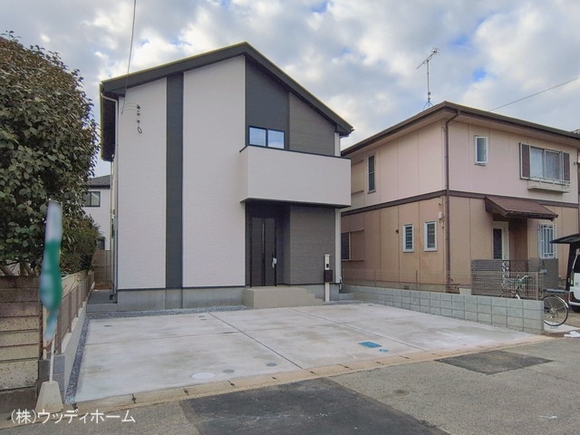 埼玉県越谷市千間台西６丁目の新築戸建て完成写真 2026年2月12日撮影