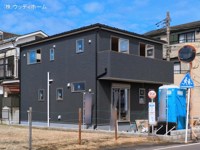 埼玉県越谷市宮本町４丁目の新築戸建て外構写真 2026年3月3日撮影