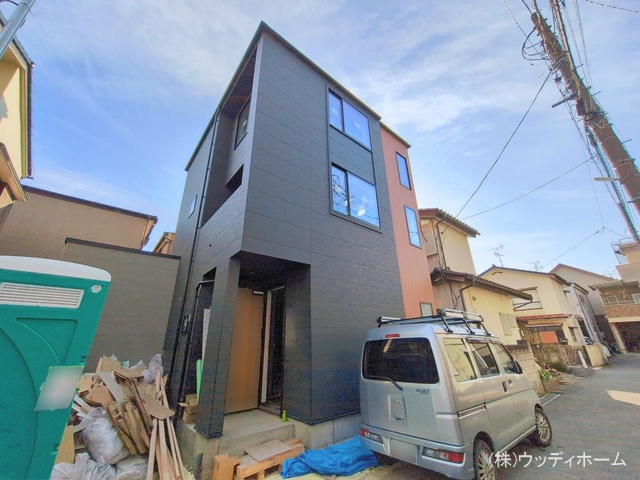 埼玉県越谷市南越谷１丁目の新築戸建て外構写真 2026年2月5日撮影