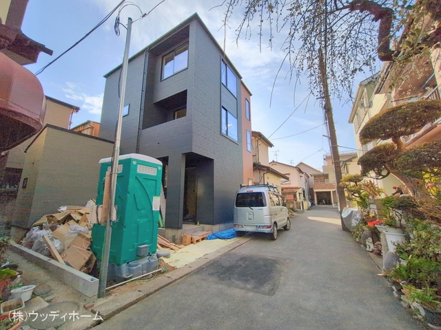 埼玉県越谷市南越谷１丁目の新築戸建て外構写真 2026年2月5日撮影