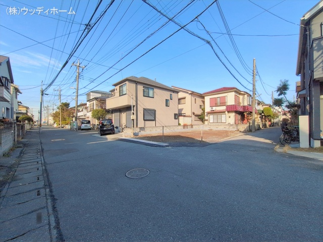 埼玉県越谷市大字下間久里の新築戸建て更地・土地写真 2026年1月4日撮影