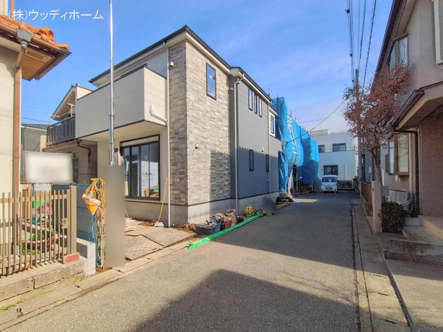 埼玉県越谷市大字大房の新築戸建て外構写真 2026年2月26日撮影