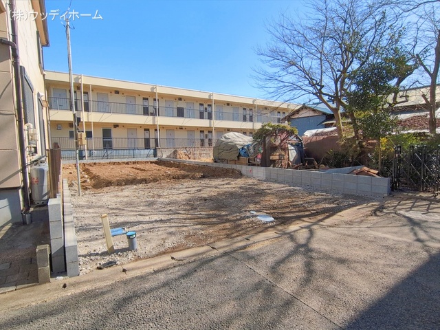 埼玉県越谷市大字南荻島の新築戸建て更地・土地写真 2026年2月18日撮影