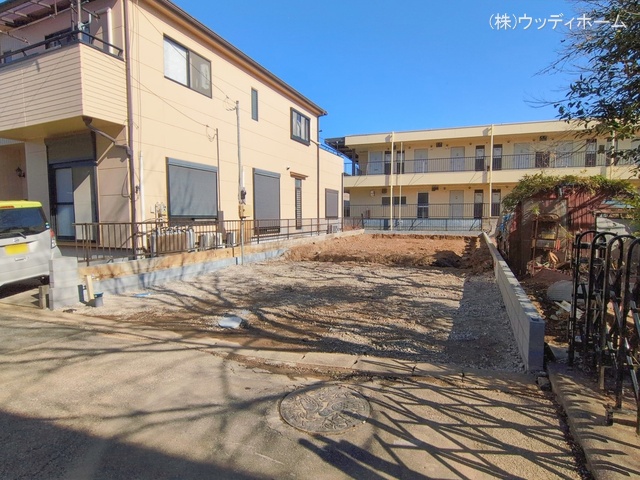 埼玉県越谷市大字南荻島の新築戸建て更地・土地写真 2026年2月18日撮影
