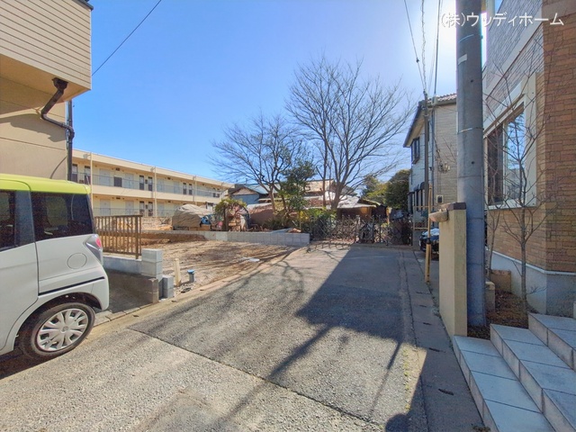 埼玉県越谷市大字南荻島の新築戸建て更地・土地写真 2026年2月18日撮影