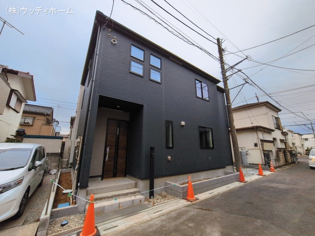 埼玉県越谷市大沢の新築戸建て外構写真 2026年3月1日撮影