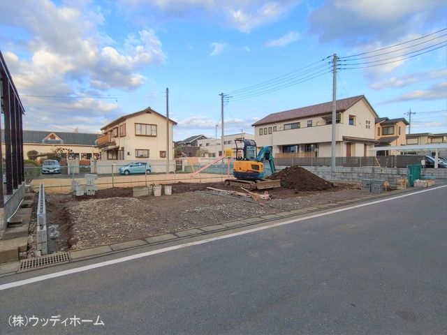 埼玉県越谷市川柳町１丁目の新築戸建て更地・土地写真 2026年2月11日撮影