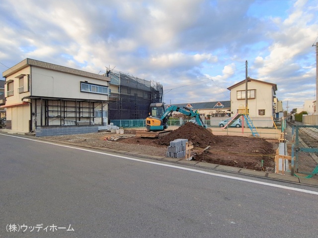 埼玉県越谷市川柳町１丁目の新築戸建て更地・土地写真 2026年2月11日撮影