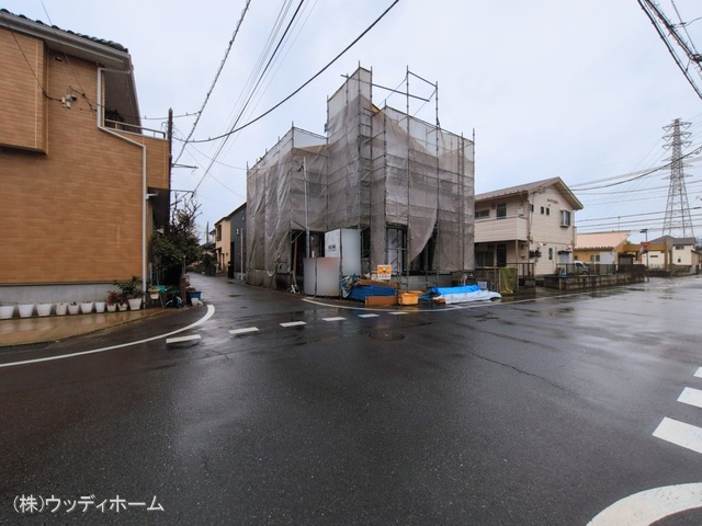 埼玉県越谷市宮本町３丁目の新築戸建てシート写真 2026年3月2日撮影