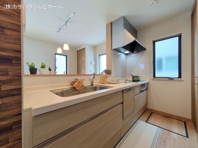 埼玉県川越市むさし野の新築戸建てキッチン写真 2025年8月21日撮影