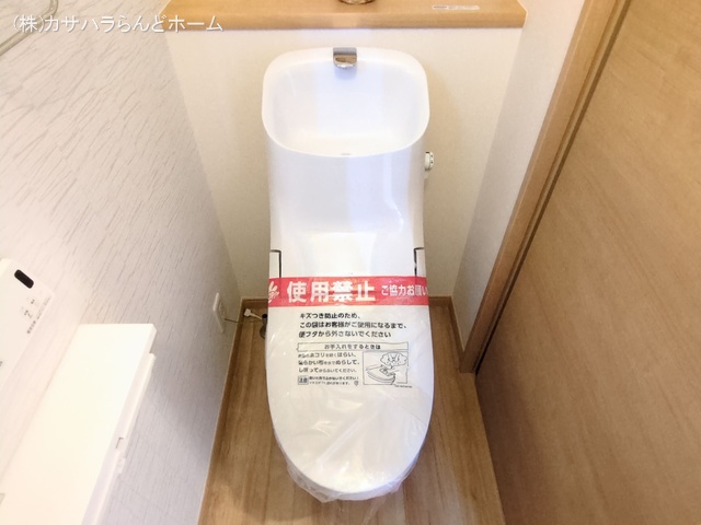 埼玉県川越市むさし野の新築戸建てトイレ写真 2025年8月21日撮影