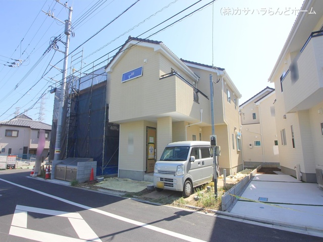 埼玉県川越市むさし野の新築戸建て外構写真 2023年10月11日撮影