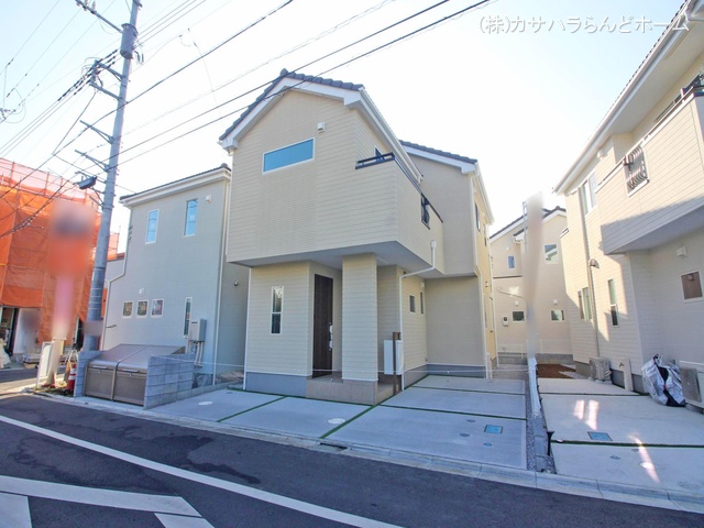 埼玉県川越市むさし野の新築戸建て完成写真 2023年12月6日撮影