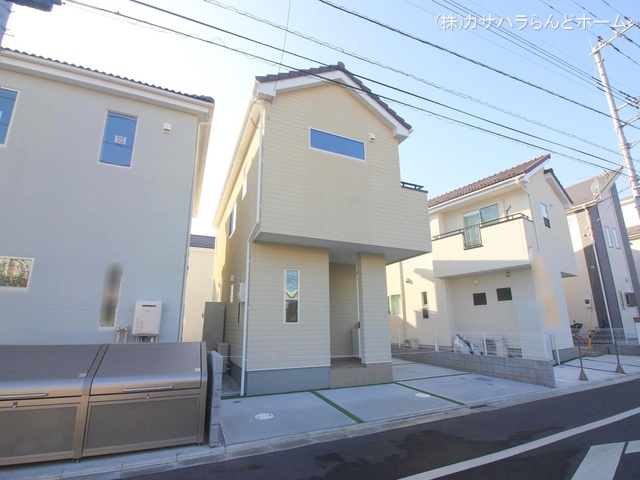 埼玉県川越市むさし野の新築戸建て完成写真 2023年12月6日撮影