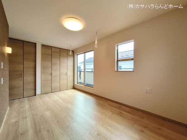 埼玉県川越市むさし野の新築戸建て居室メイン写真 2025年8月21日撮影