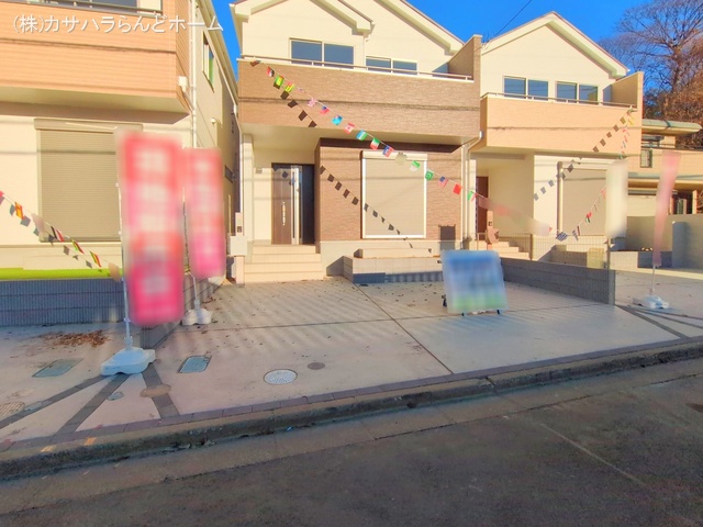 埼玉県川越市郭町2丁目の新築戸建て完成写真 2024年12月26日撮影