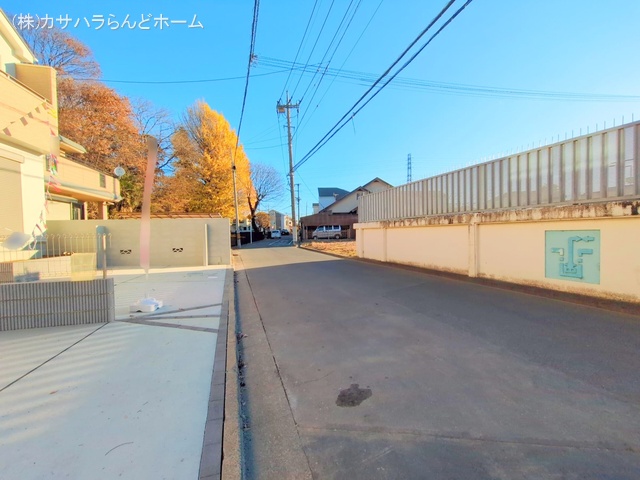 埼玉県川越市郭町2丁目の新築戸建て完成写真 2024年12月26日撮影