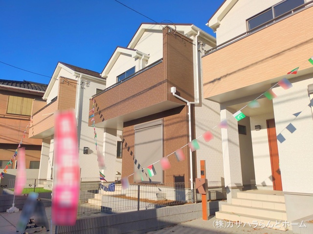 埼玉県川越市郭町2丁目の新築戸建て完成写真 2024年12月26日撮影