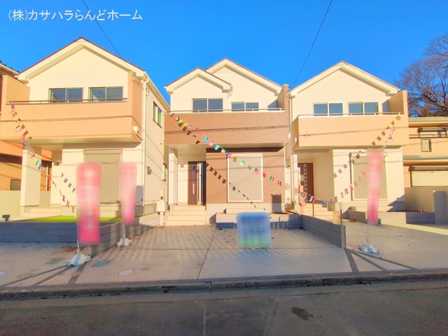 埼玉県川越市郭町2丁目の新築戸建て完成写真 2024年12月26日撮影