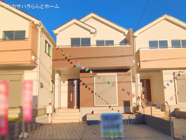 埼玉県川越市郭町2丁目の新築戸建て完成写真 2024年12月26日撮影