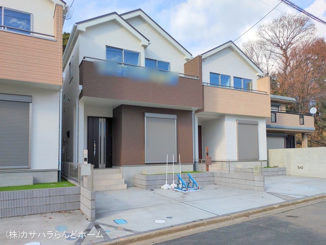 埼玉県川越市郭町2丁目の新築戸建て完成写真 2025年1月6日撮影