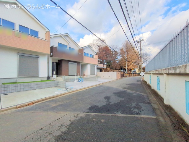 埼玉県川越市郭町2丁目の新築戸建て完成写真 2025年1月6日撮影