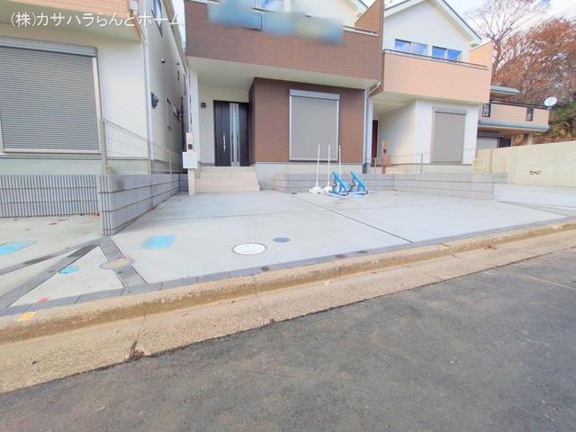 埼玉県川越市郭町2丁目の新築戸建て完成写真 2025年1月6日撮影