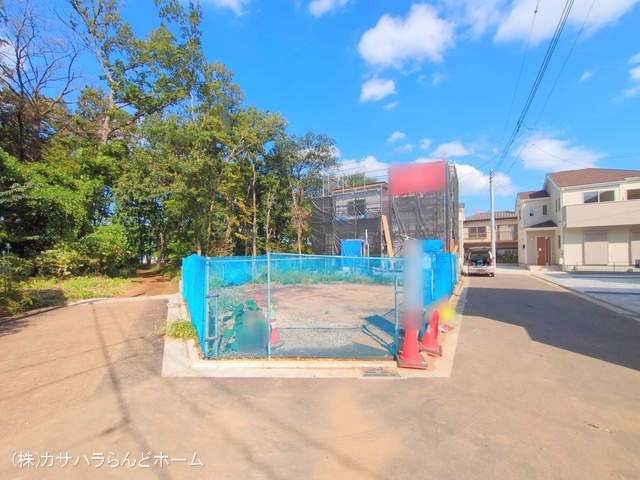 埼玉県川越市南大塚6丁目の新築戸建て更地・土地写真 2024年10月14日撮影