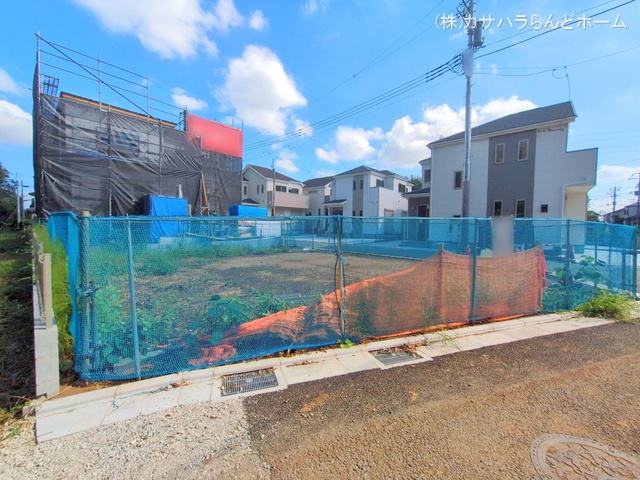 埼玉県川越市南大塚6丁目の新築戸建て更地・土地写真 2024年10月14日撮影