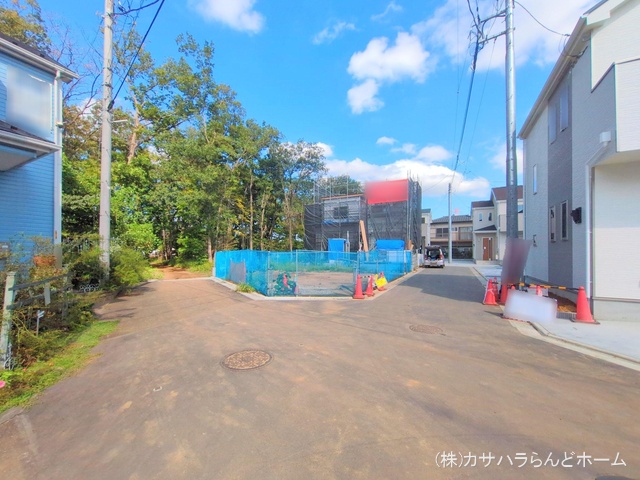 埼玉県川越市南大塚6丁目の新築戸建て更地・土地写真 2024年10月14日撮影