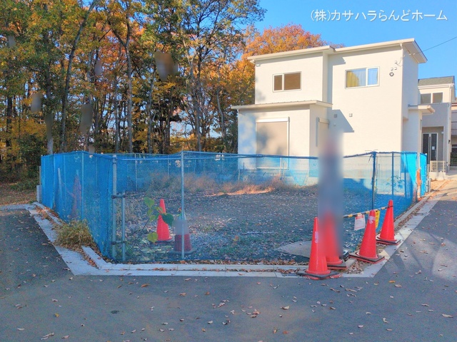 埼玉県川越市南大塚6丁目の新築戸建て更地・土地写真 2024年12月3日撮影