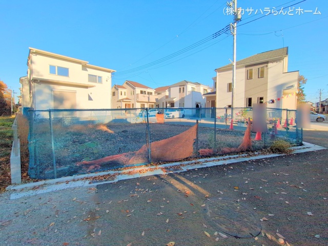 埼玉県川越市南大塚6丁目の新築戸建て更地・土地写真 2024年12月3日撮影