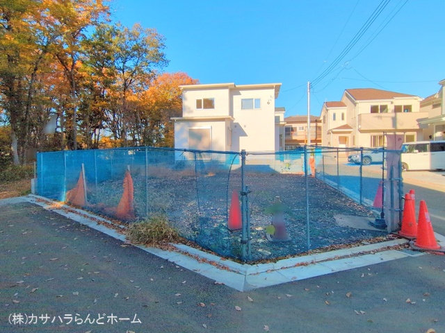 埼玉県川越市南大塚6丁目の新築戸建て更地・土地写真 2024年12月3日撮影