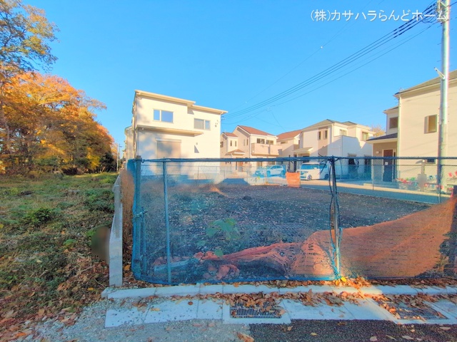 埼玉県川越市南大塚6丁目の新築戸建て更地・土地写真 2024年12月3日撮影