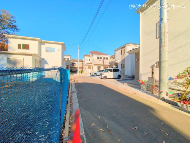 埼玉県川越市南大塚6丁目の新築戸建て更地・土地写真 2024年12月3日撮影