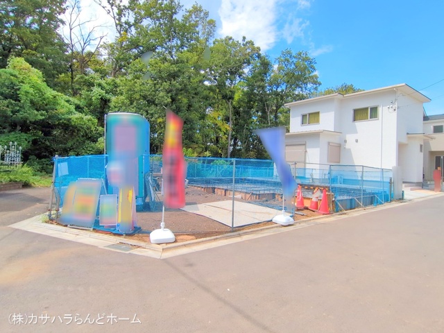 埼玉県川越市南大塚6丁目の新築戸建て基礎写真 2025年8月14日撮影