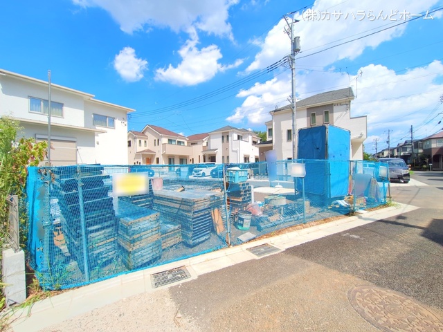 埼玉県川越市南大塚6丁目の新築戸建て基礎写真 2025年8月14日撮影