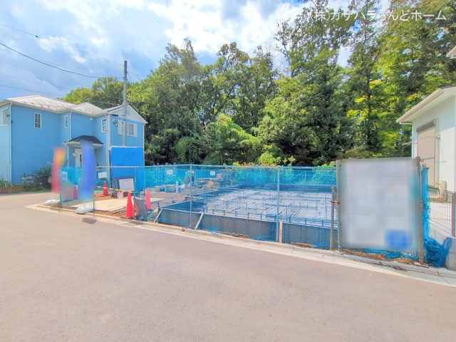 埼玉県川越市南大塚6丁目の新築戸建て基礎写真 2025年8月14日撮影